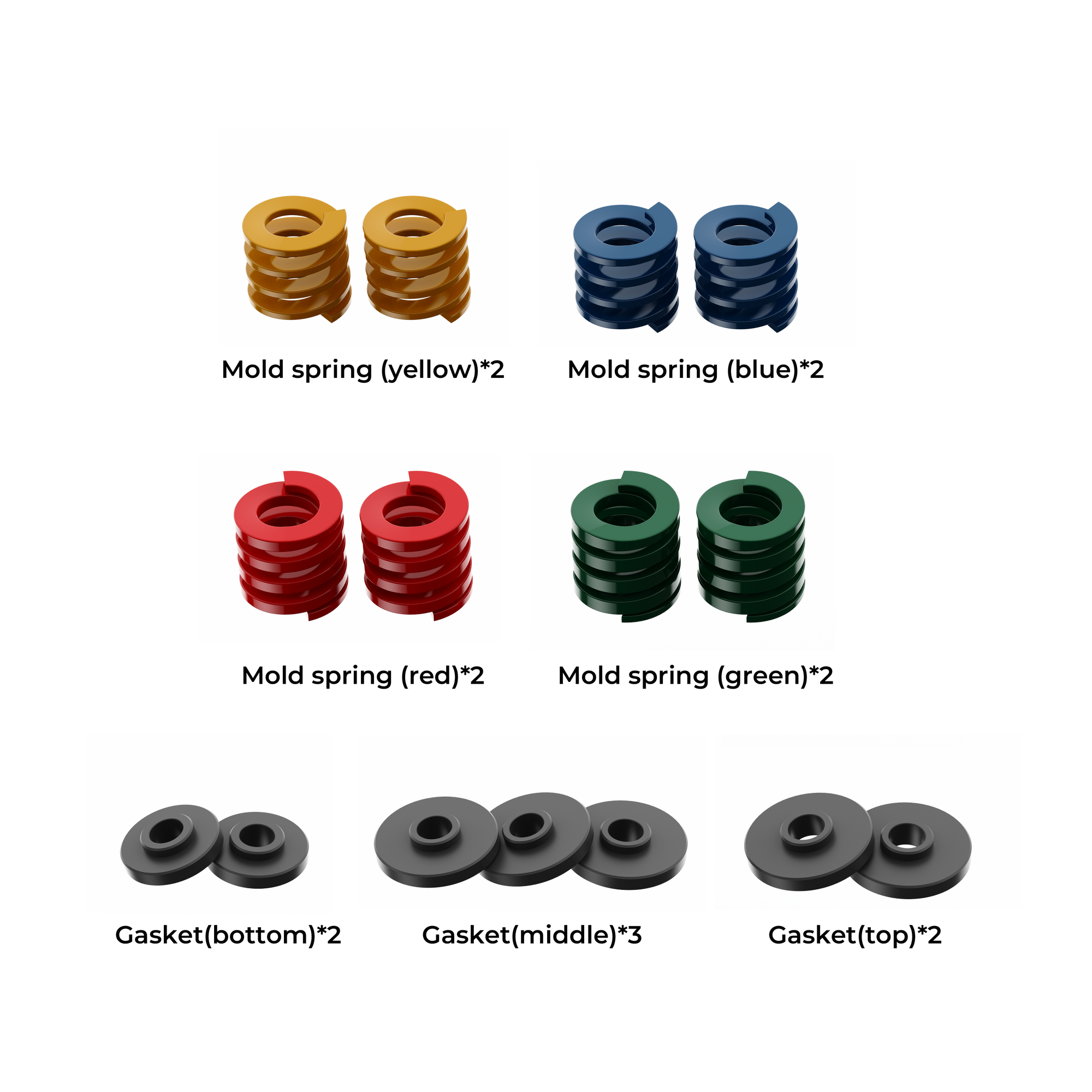 SIMSONN Brake Pedal Spring Kit – Sim Racing Pedal Spring Upgrade & Brake Tuning Kit