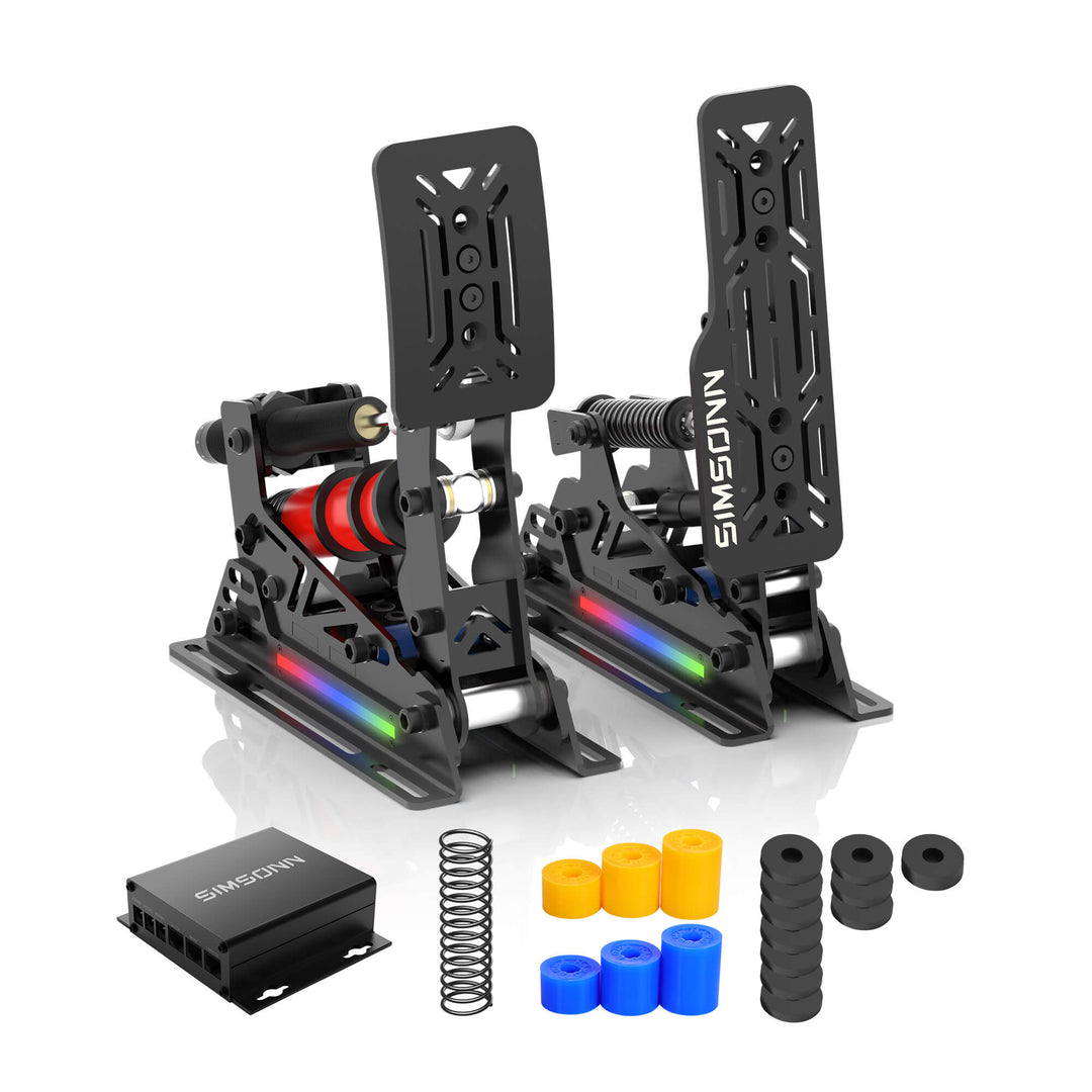 Simsonn Pro X Ultra Sim Racing Pedal – Compatible with Simsonn Rumble Module