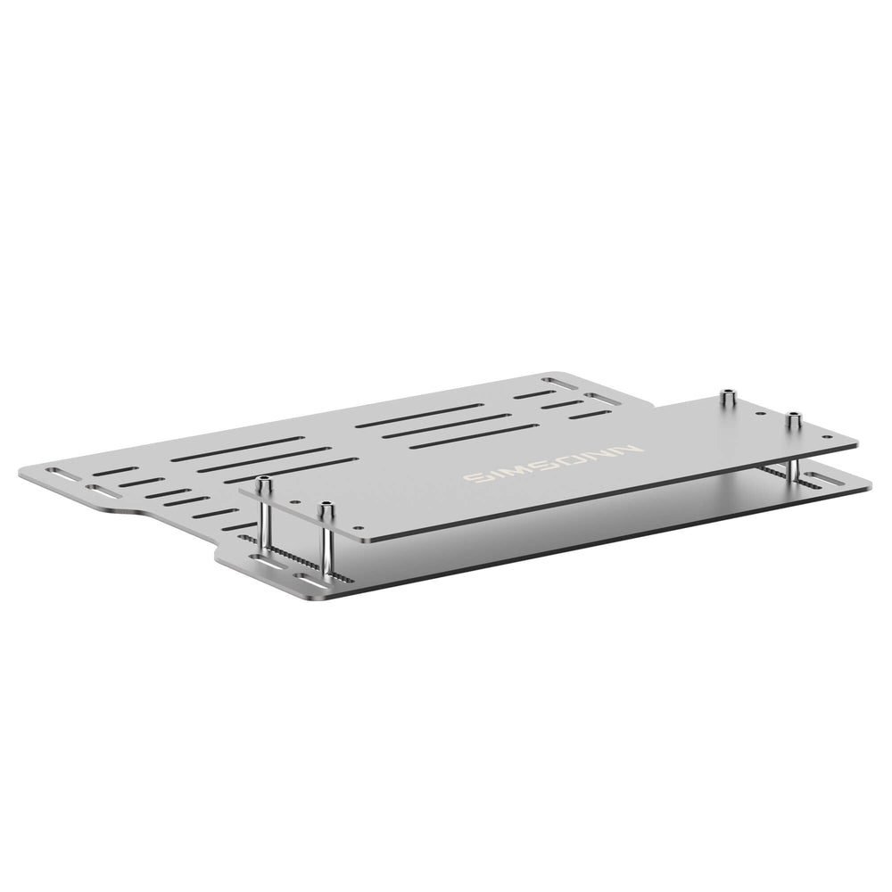 Simsonn Plus X Pedal Silver Baseplate