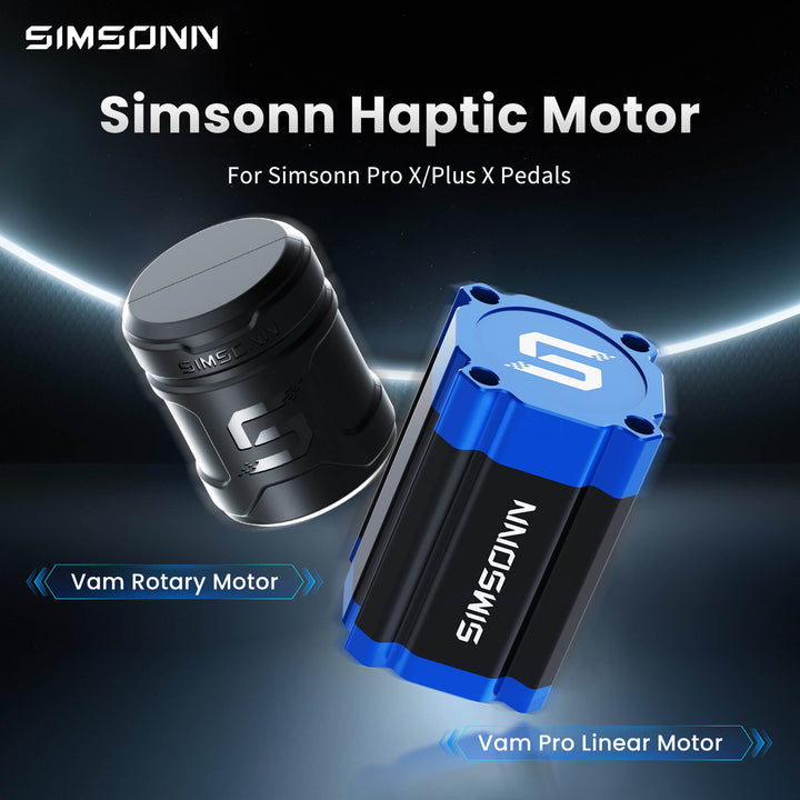 Simsonn VAM Pro Linear Motor -  the Pedals Haptic Reactor for Vibration Feedback