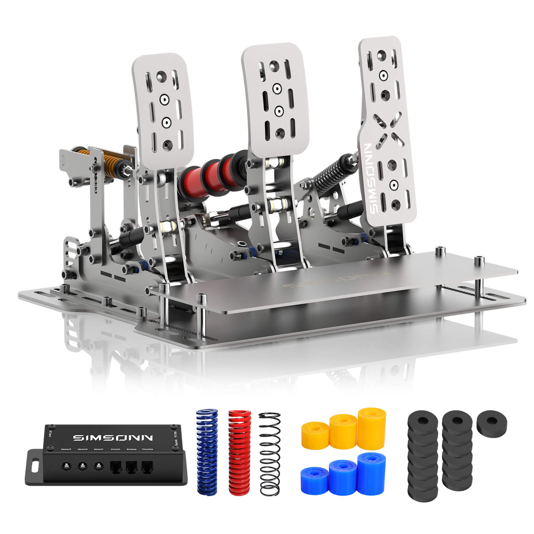 Simsonn Plus X Racing Simulation Pedal ultimate upgrade from the Simsonn Pro Plus Pedal
