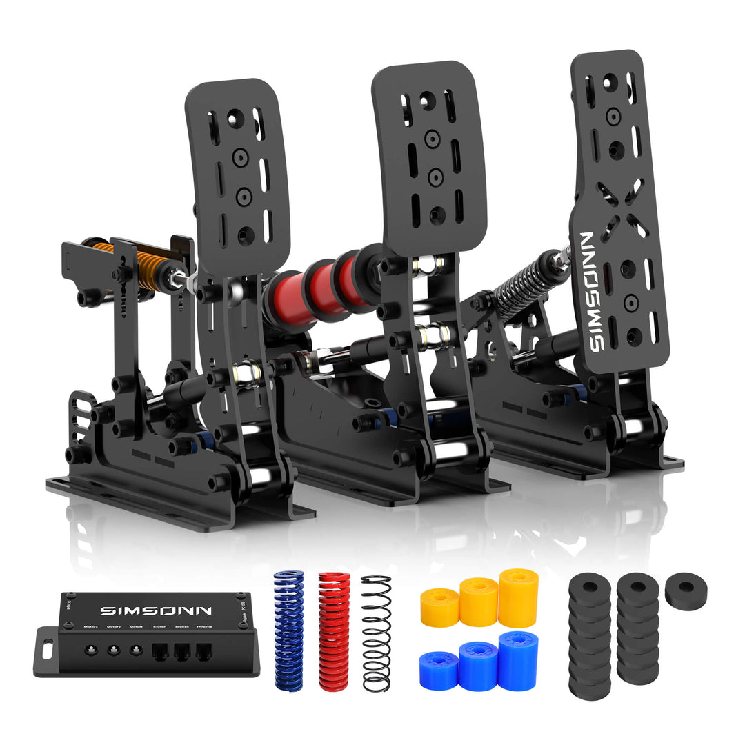 Simsonn Plus X Racing Simulation Pedal ultimate upgrade from the Simsonn Pro Plus Pedal