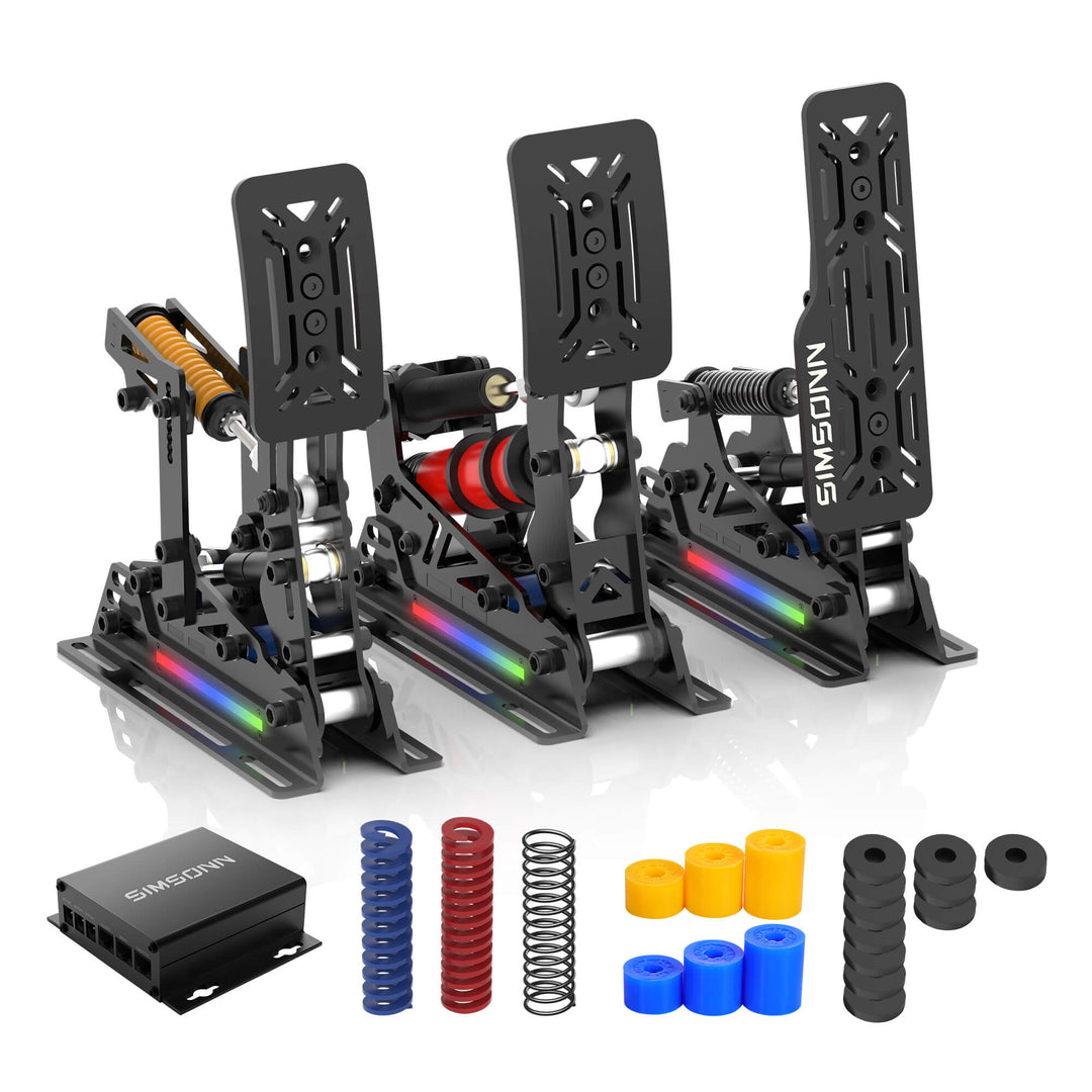 Simsonn Pro X Ultra Sim Racing Pedal – Compatible with Simsonn Rumble Module
