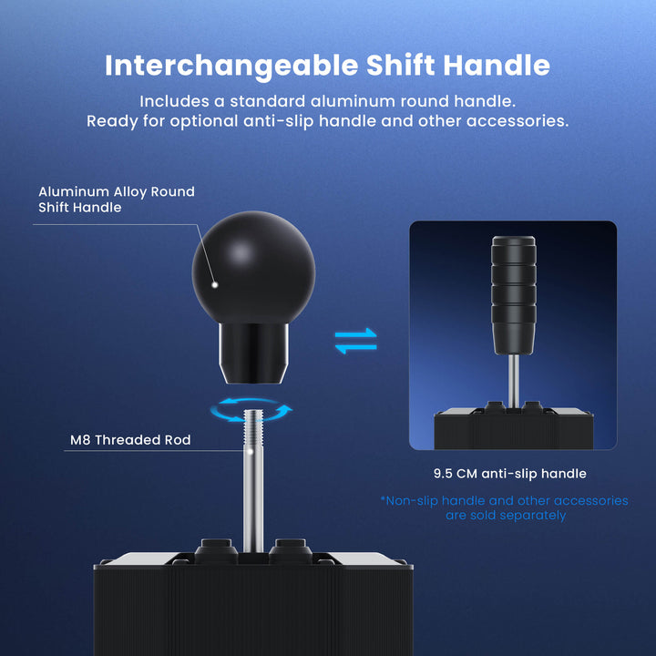 Simsonn HS Pro Shifter the H/SQ Dual-Mode Racing Simulation Shifter