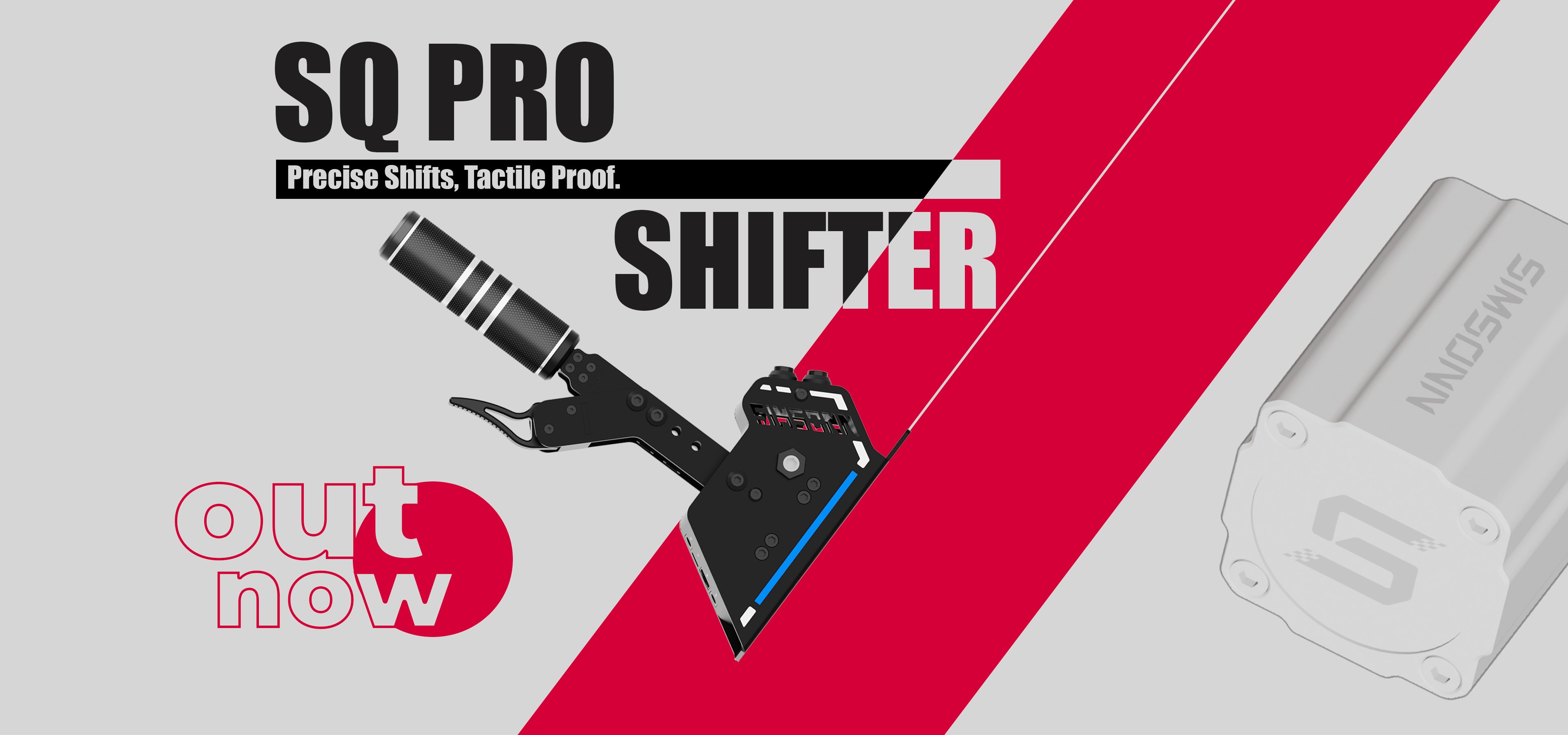 SQ Pro Sequential Shifter Precise Shifts, Tactile Proof.
