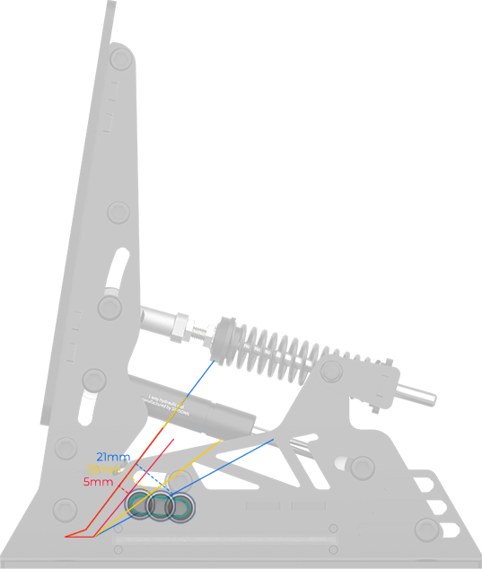 Adjustable Pedal Travel Simsonn
