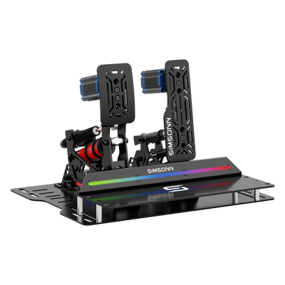 Newest Simsonn Pedal Pro X Ultra with Haptics and RGB Feedback