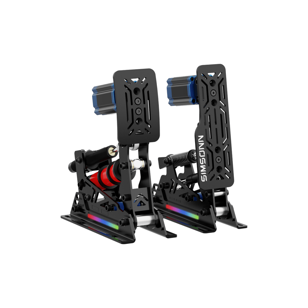 Newest Simsonn Pedal Pro X Ultra with Haptics and RGB Feedback