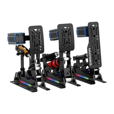 Newest Simsonn Pedal Pro X Ultra with Haptics and RGB Feedback