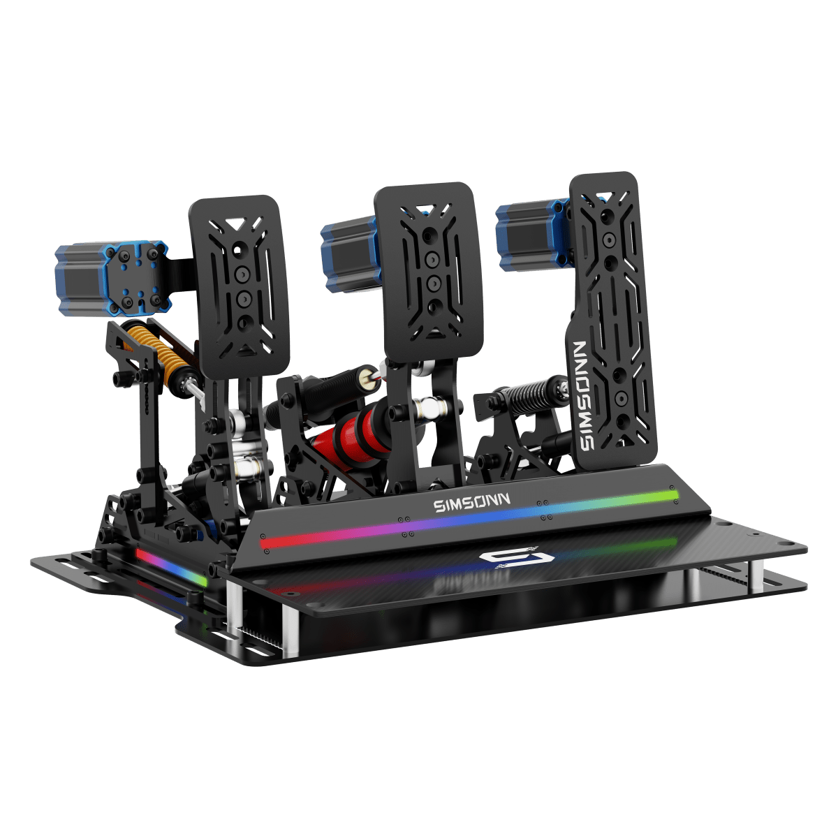 Newest Simsonn Pedal Pro X Ultra with Haptics and RGB Feedback