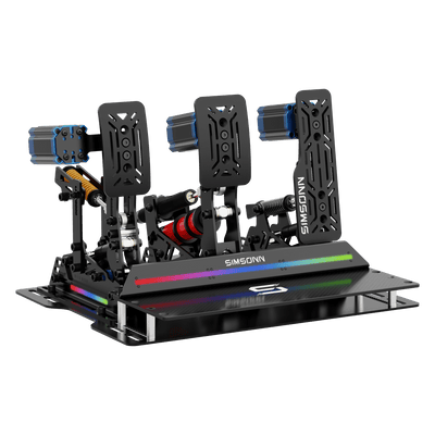 Newest Simsonn Pedal Pro X Ultra with Haptics and RGB Feedback