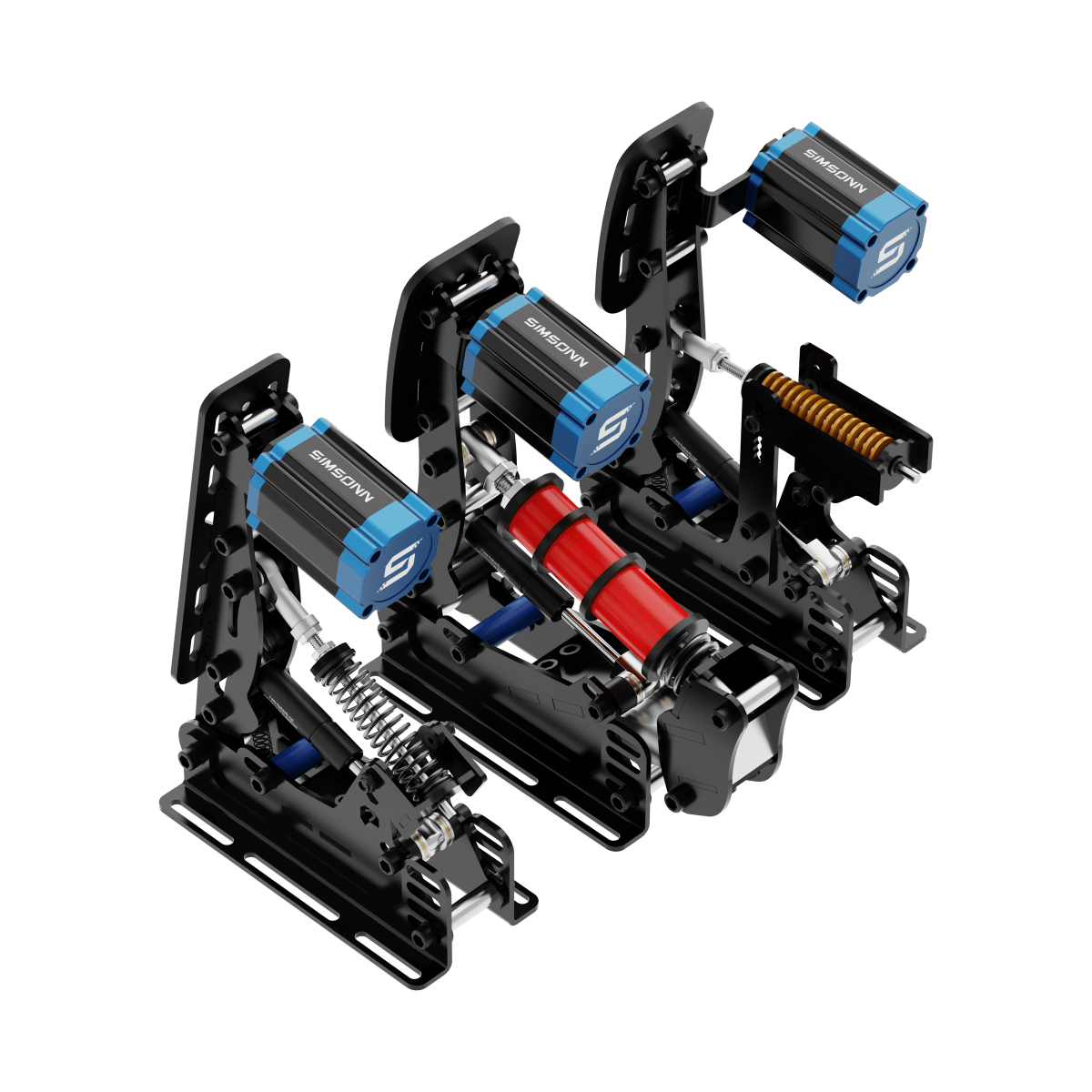 Newest Simsonn Plus X Simracing Load Cell Pedal with Haptics Reactor