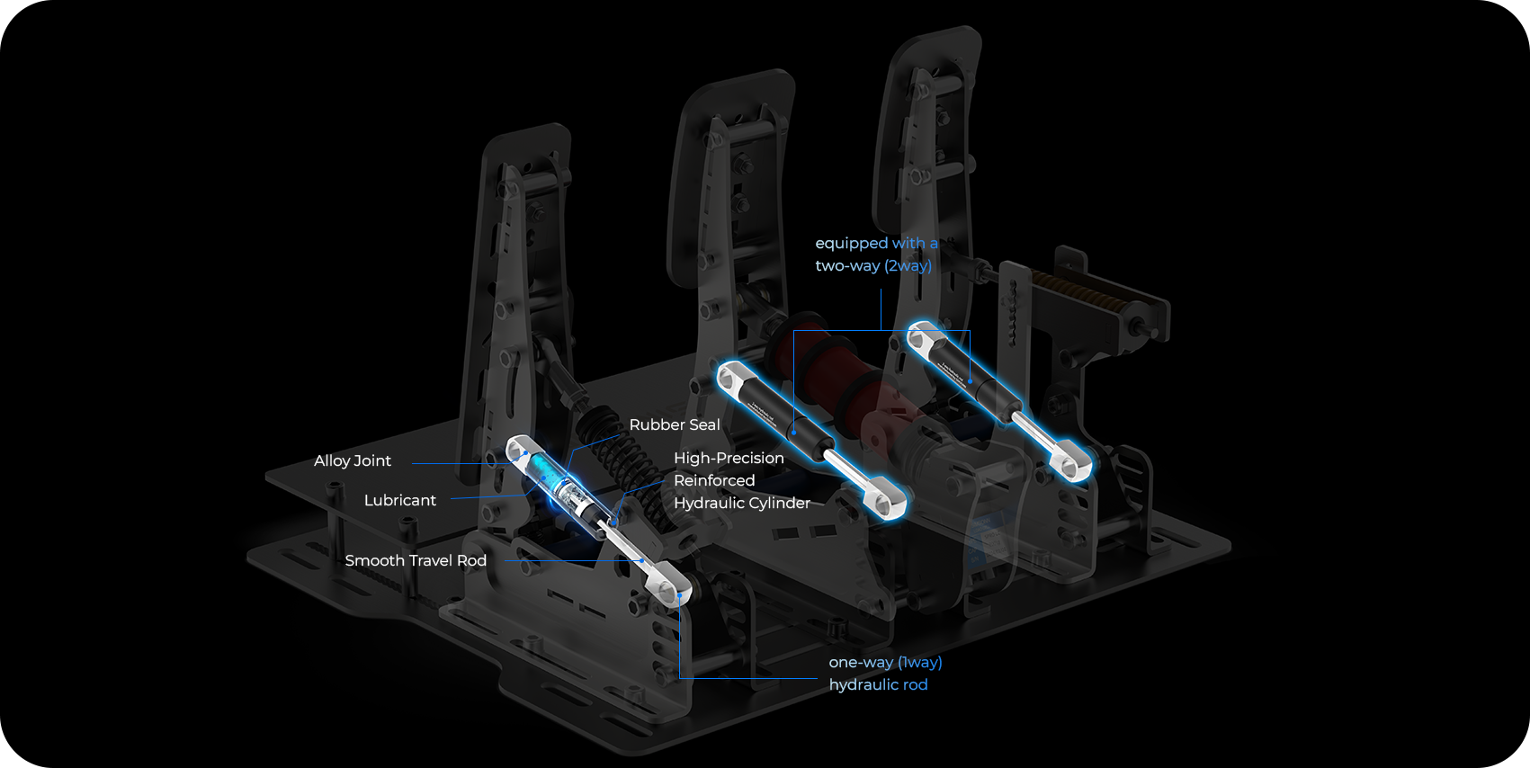 Authentic Hydraulic Damping System Simsonn