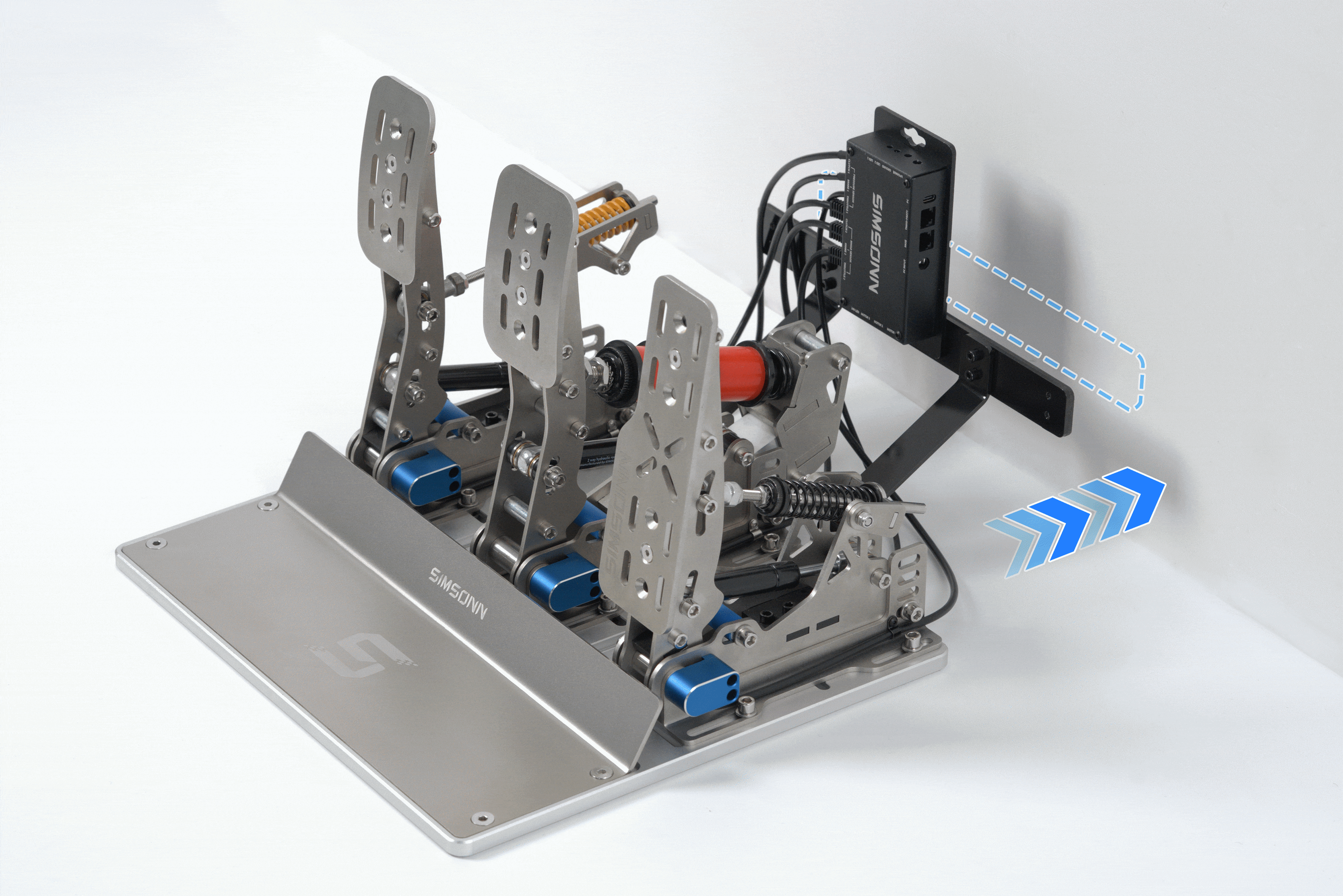 Optional Wall Support Kit used with the SIMSONN Base Plate Kit
