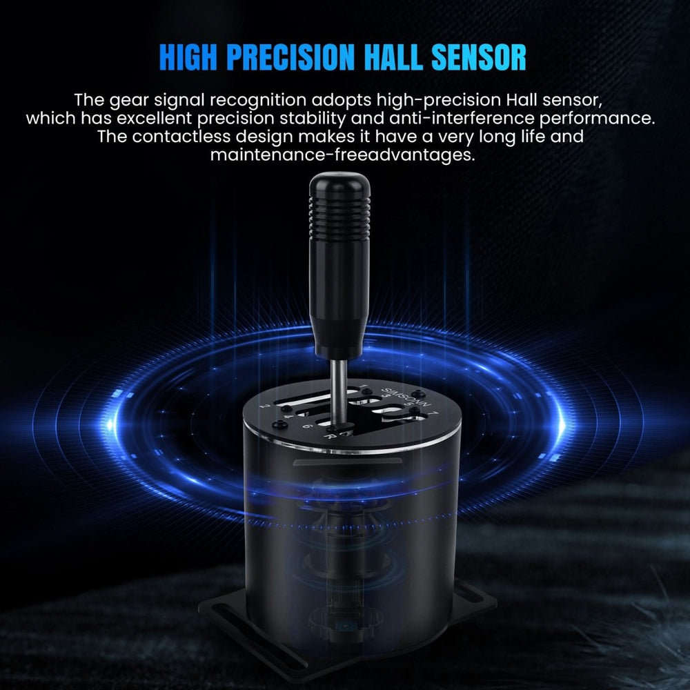 Simsonn 7+R H Gear Shifter – Precision and Durability for Ultimate Sim ...