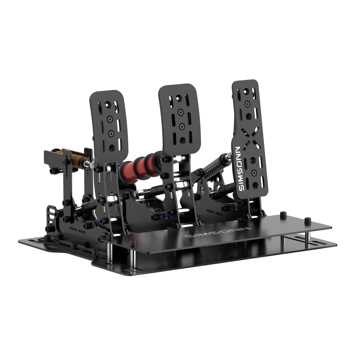 Simsonn Plus X Pedals – Durable, High-Value Performance Plus X P2-H2 / Black / Baseplate