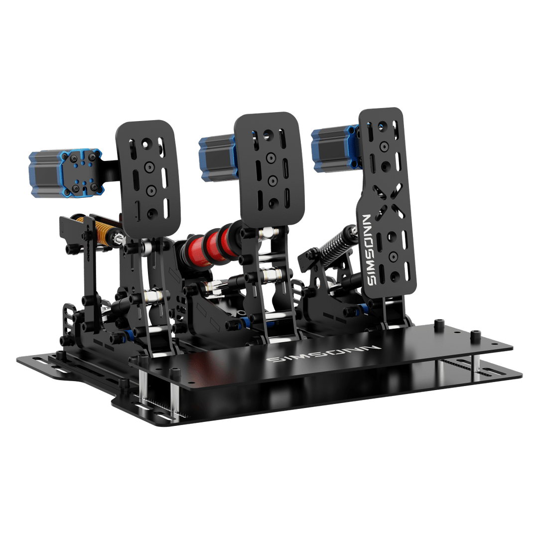 Simsonn Plus X Sim Racing Pedals | Durable, Adjustable, Pro-Level ...