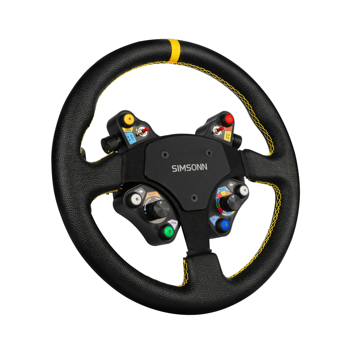 Simsonn Racing Simulator Leather Steering Wheel