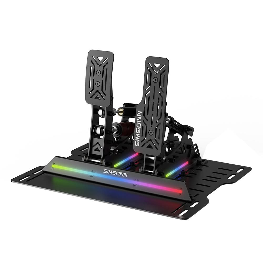Adjustable Sim Pedals SIMSONN PRO X Racing Pedals - Load Cell Hydraulic ...