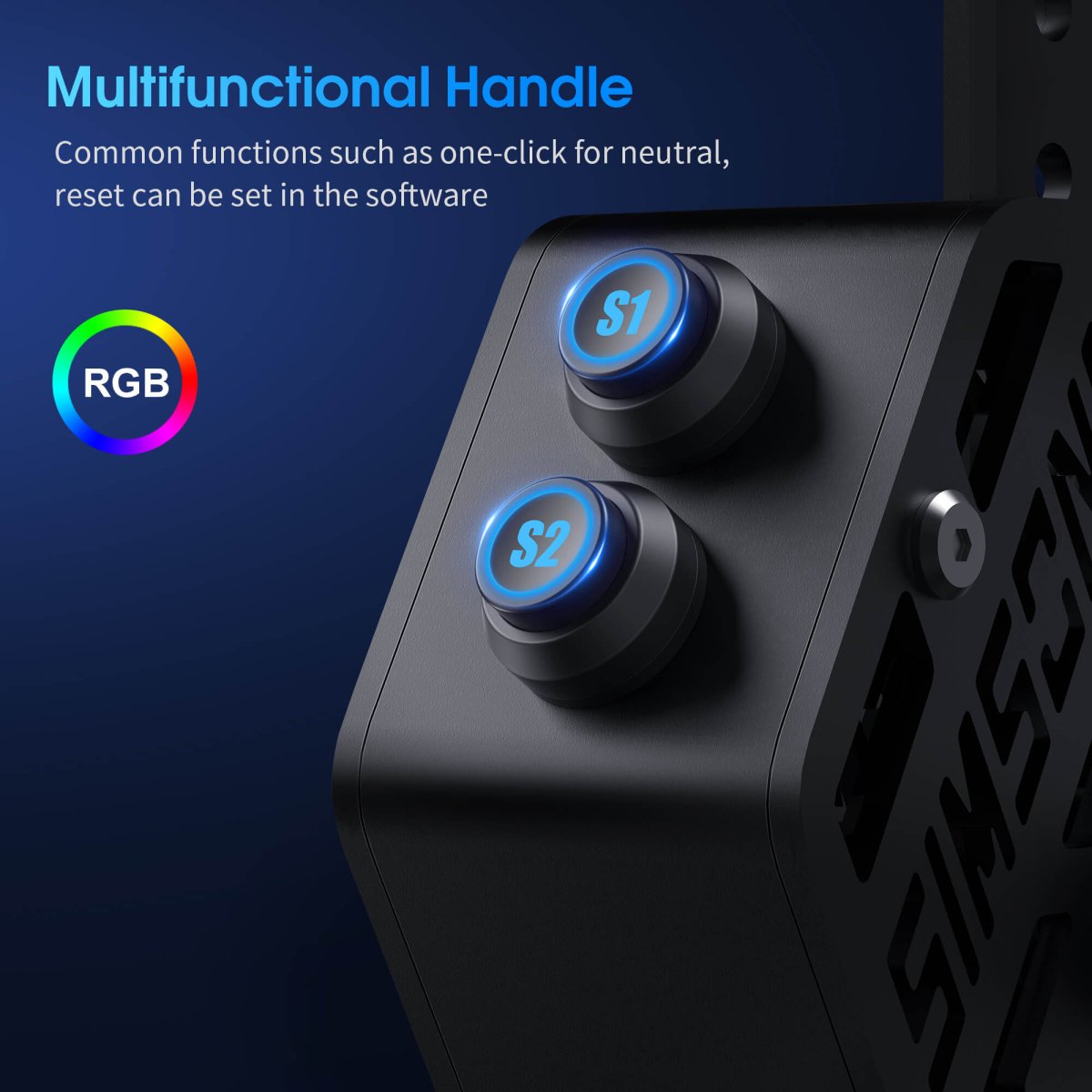 Simsonn SQ Pro Racing Simulator Sequential Shifter – SIMSONN