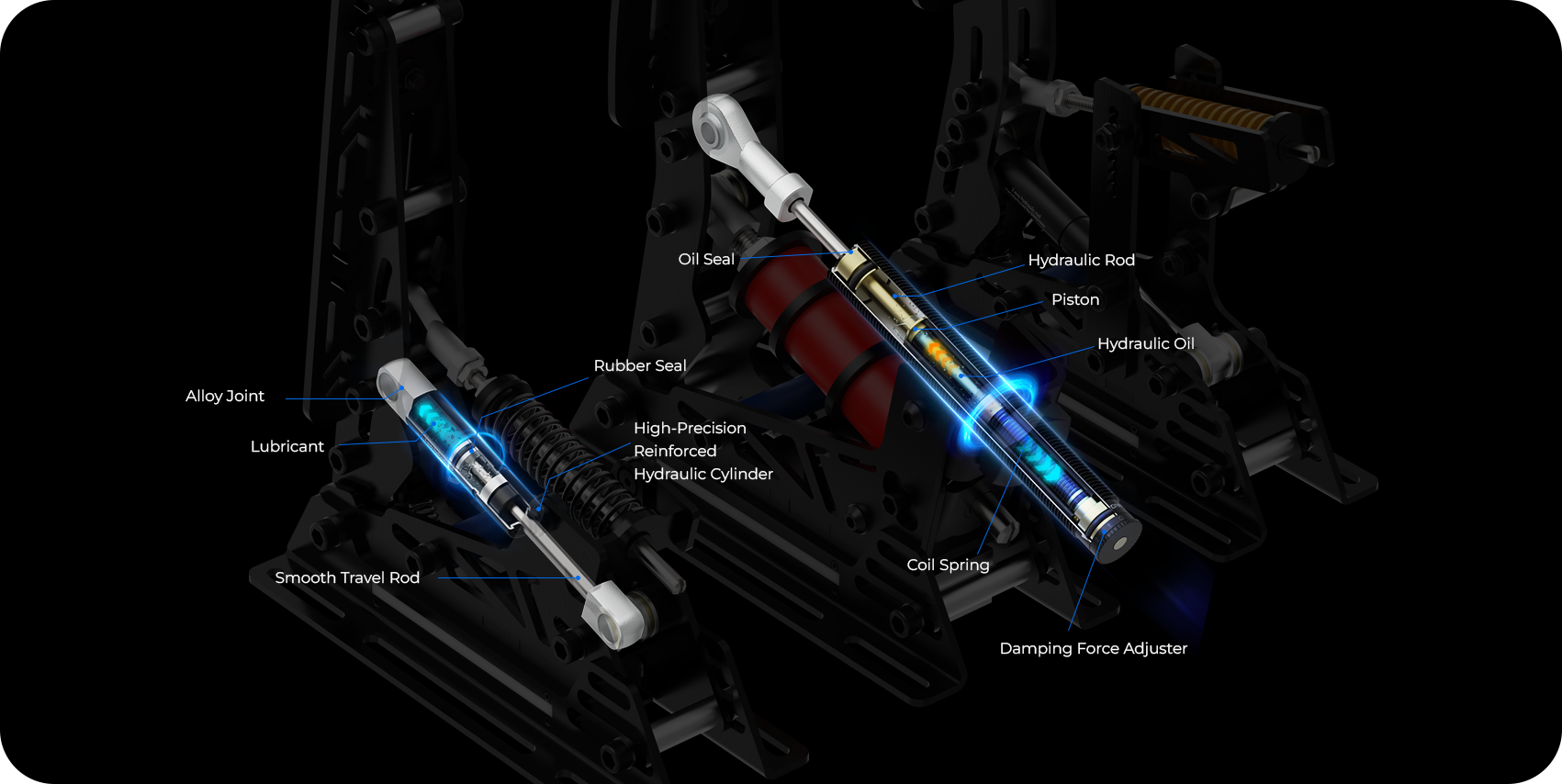 Authentic Hydraulic Damping System Simsonn